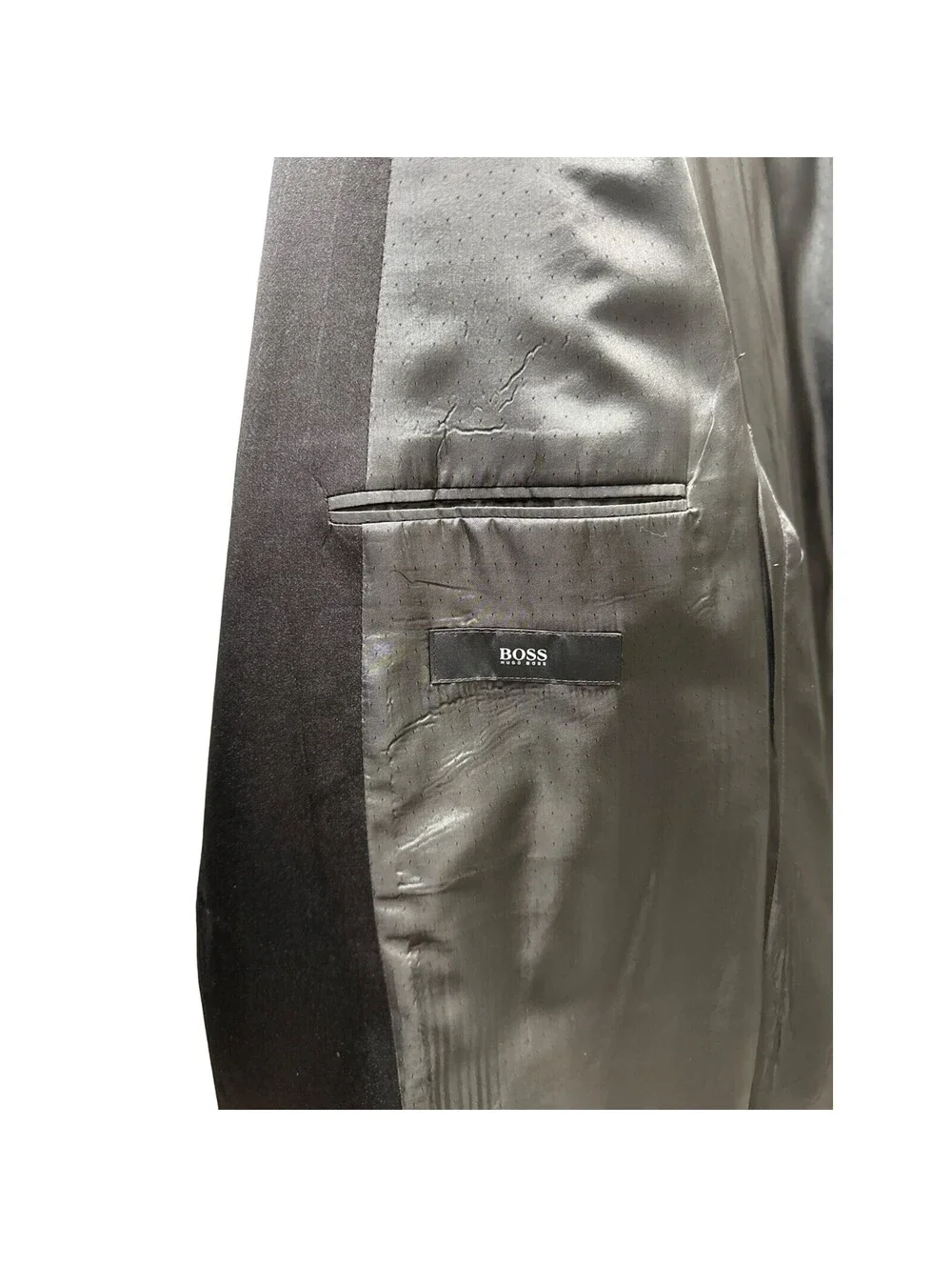 Hugo Boss Satie/Eric Black Tuxedo Suit 46 L, 42 x 30 Pants